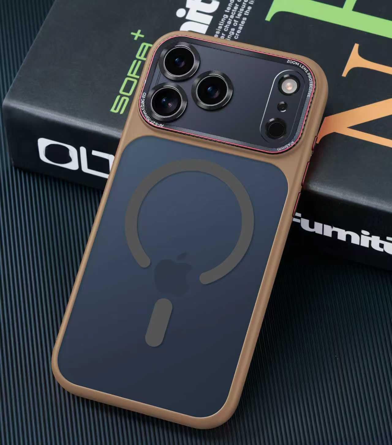 Magnetic iPhone 17 Pro Max Case with Integrated Camera Protection