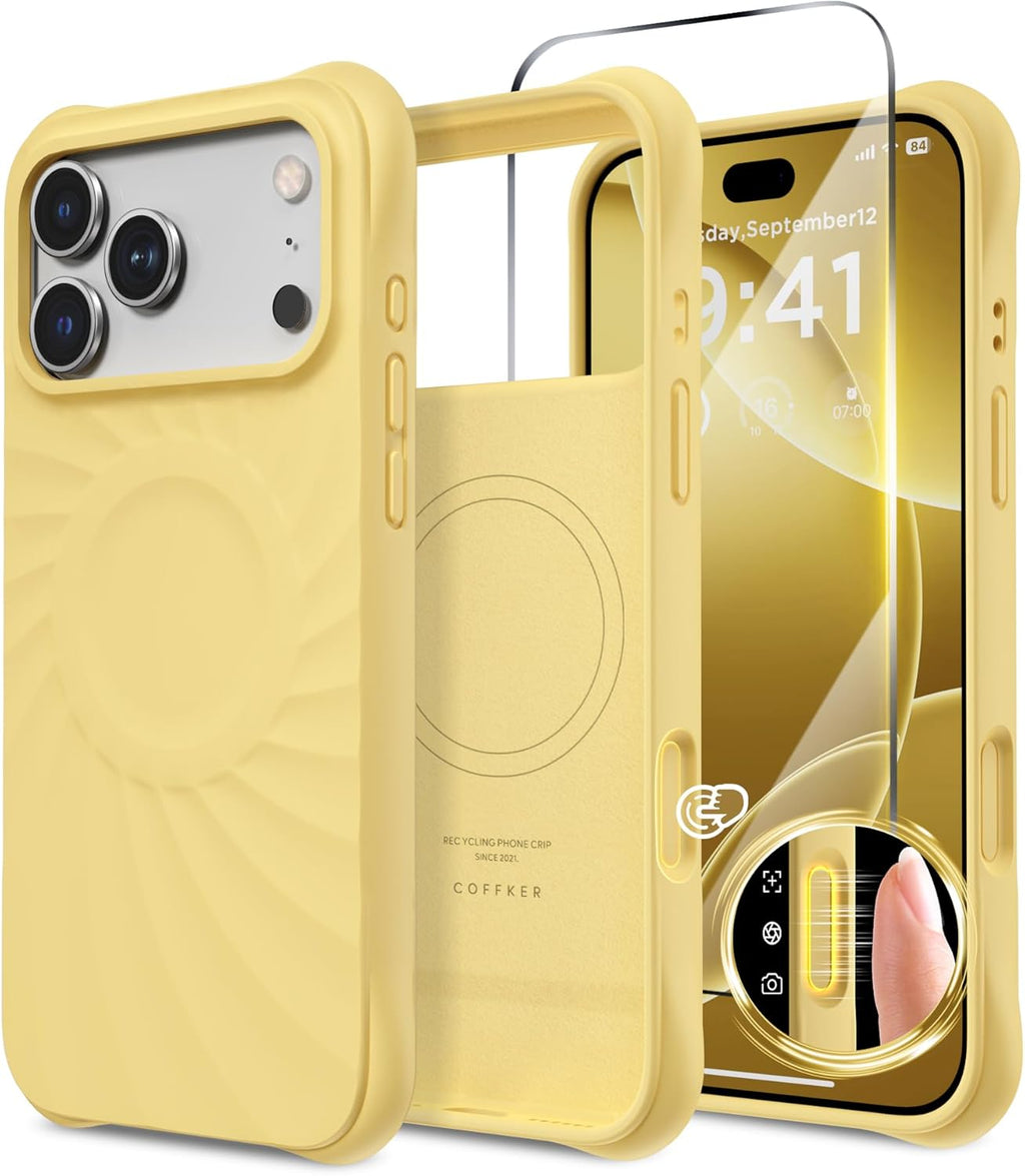 iPhone 17 Pro Case Compatible with MagSafe, Screen Protector