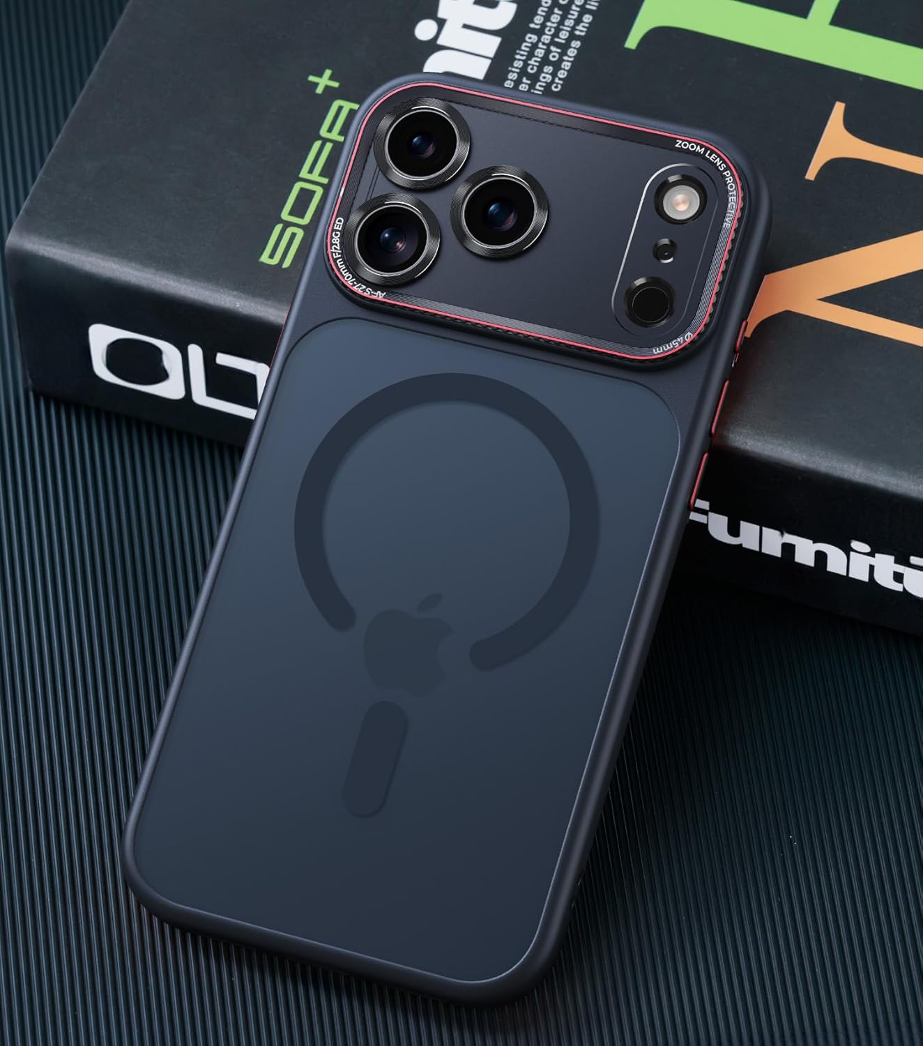 Magnetic iPhone 17 Pro Max Case with Integrated Camera Protection