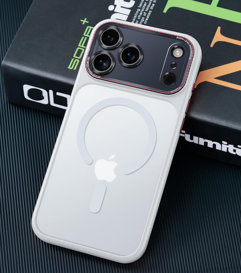 Magnetic iPhone 17 Pro Max Case with Integrated Camera Protection