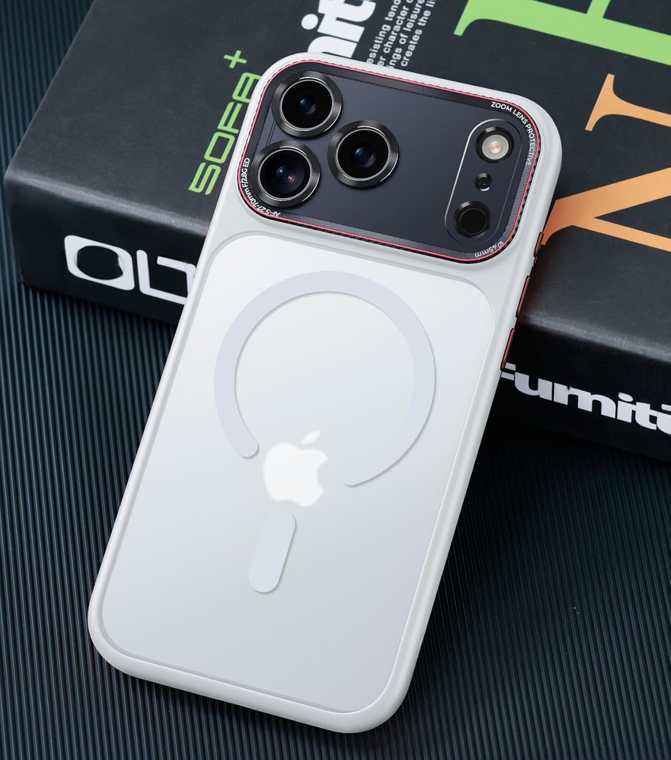 Magnetic iPhone 17 Pro Max Case with Integrated Camera Protection