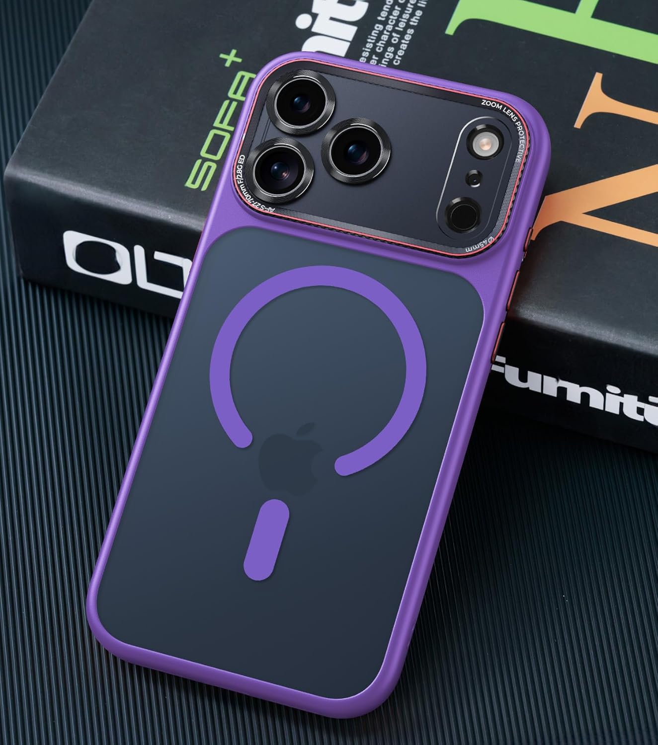 Magnetic iPhone 17 Pro Max Case with Integrated Camera Protection