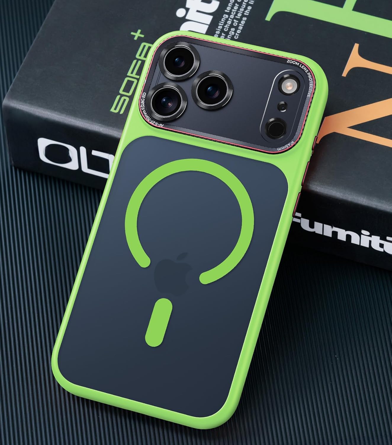 Magnetic iPhone 17 Pro Max Case with Integrated Camera Protection