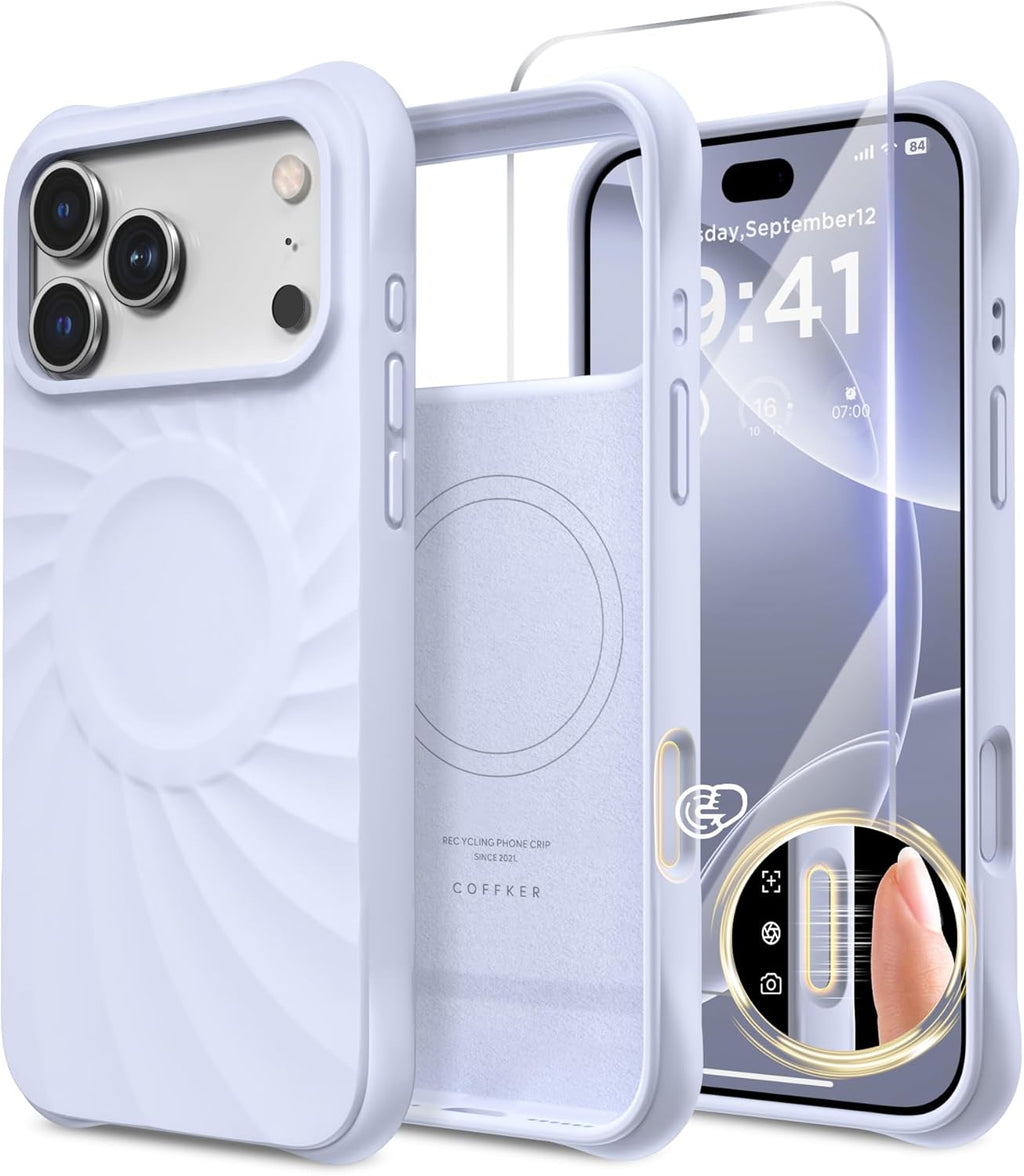 iPhone 17 Pro Case Compatible with MagSafe, Screen Protector