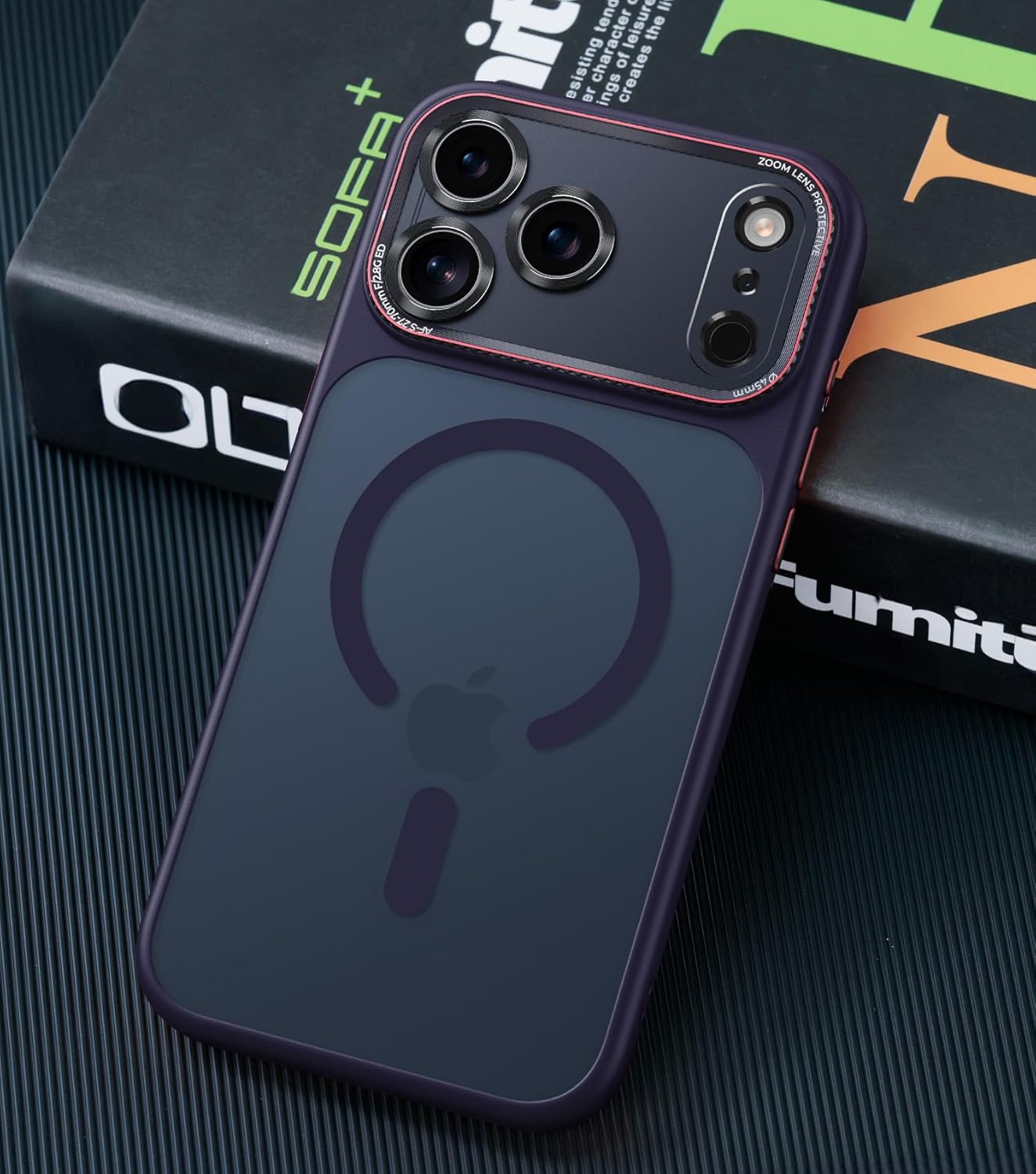 Magnetic iPhone 17 Pro Max Case with Integrated Camera Protection