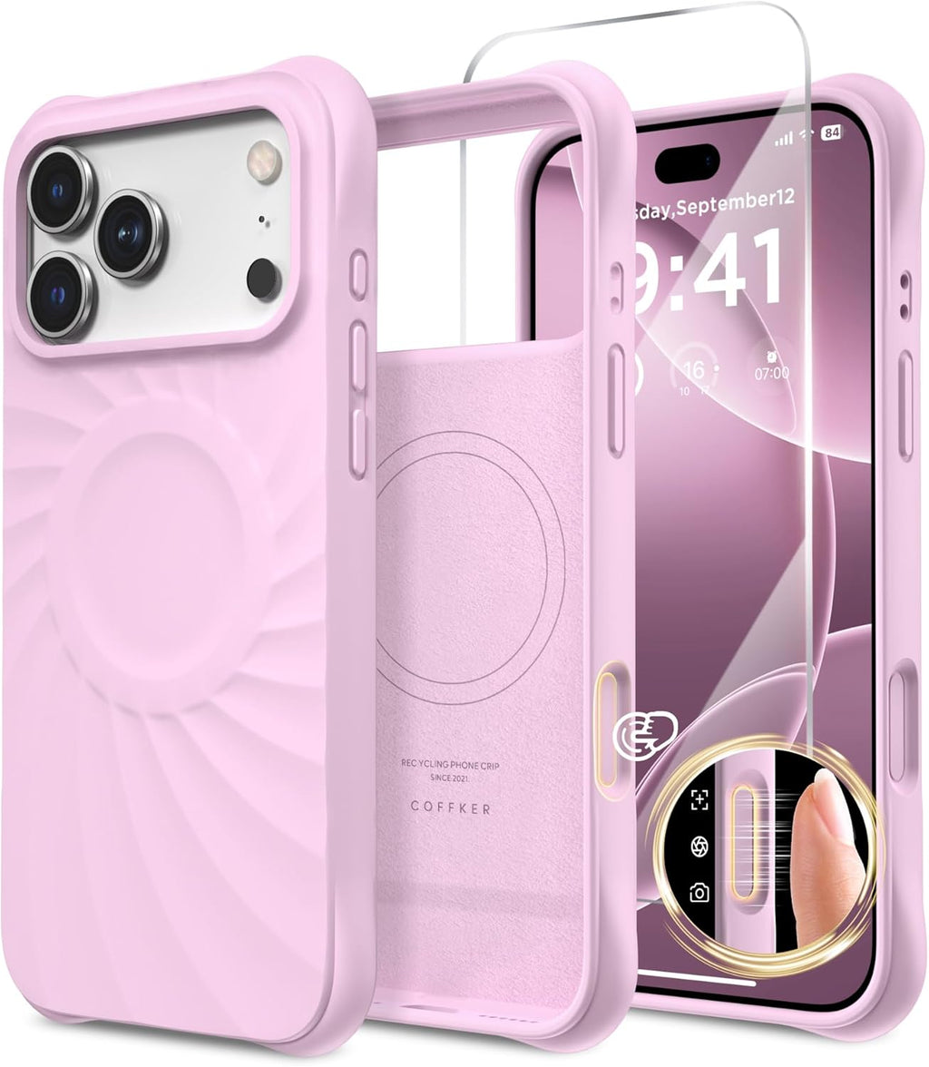iPhone 17 Pro Case Compatible with MagSafe, Screen Protector