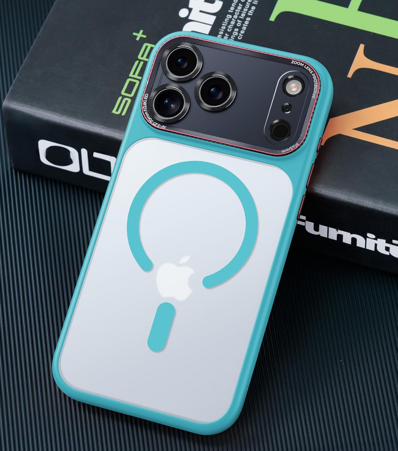 Magnetic iPhone 17 Pro Max Case with Integrated Camera Protection