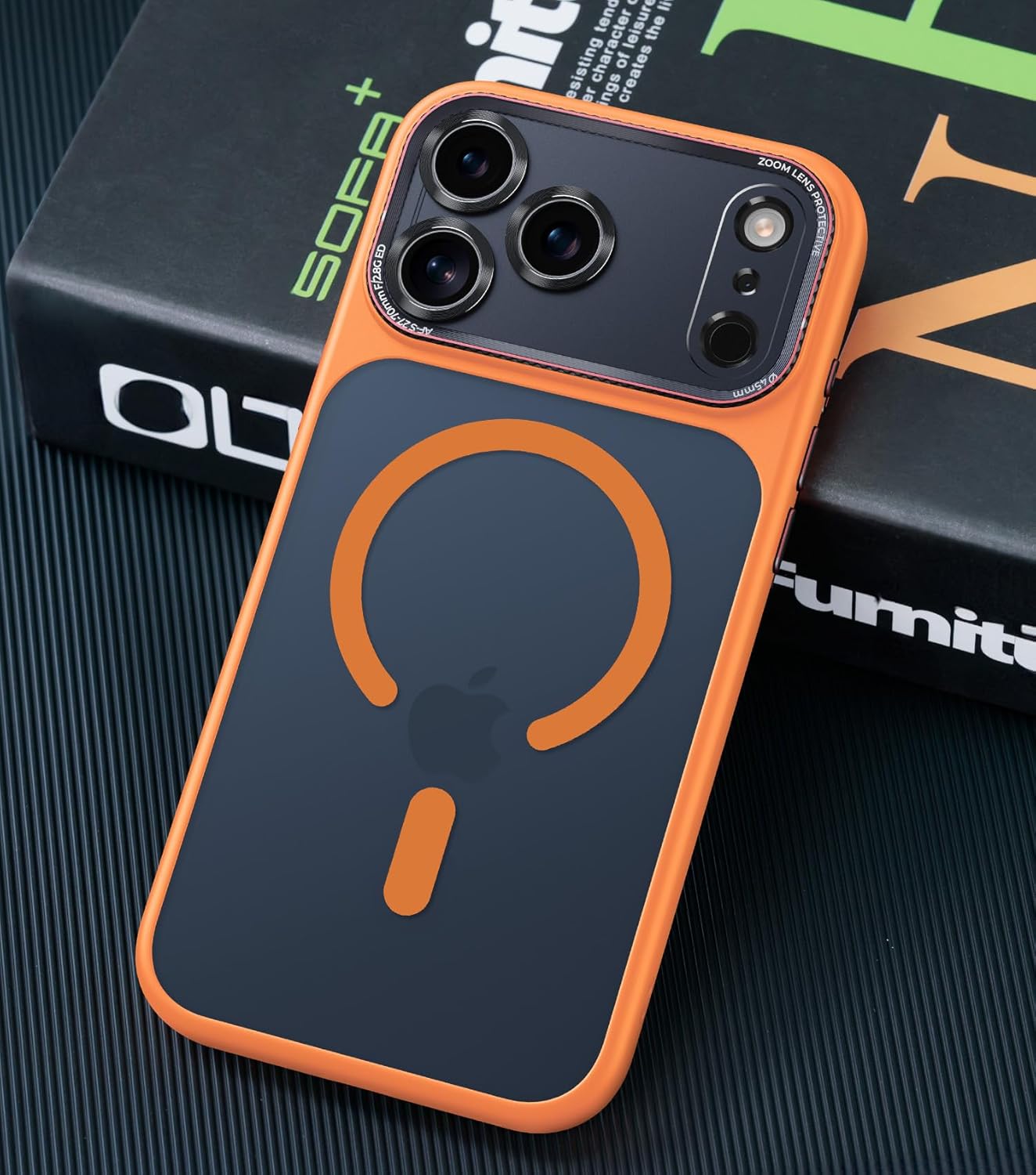 Magnetic iPhone 17 Pro Max Case with Integrated Camera Protection