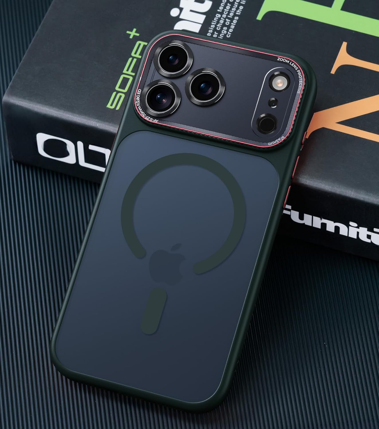 Magnetic iPhone 17 Pro Max Case with Integrated Camera Protection