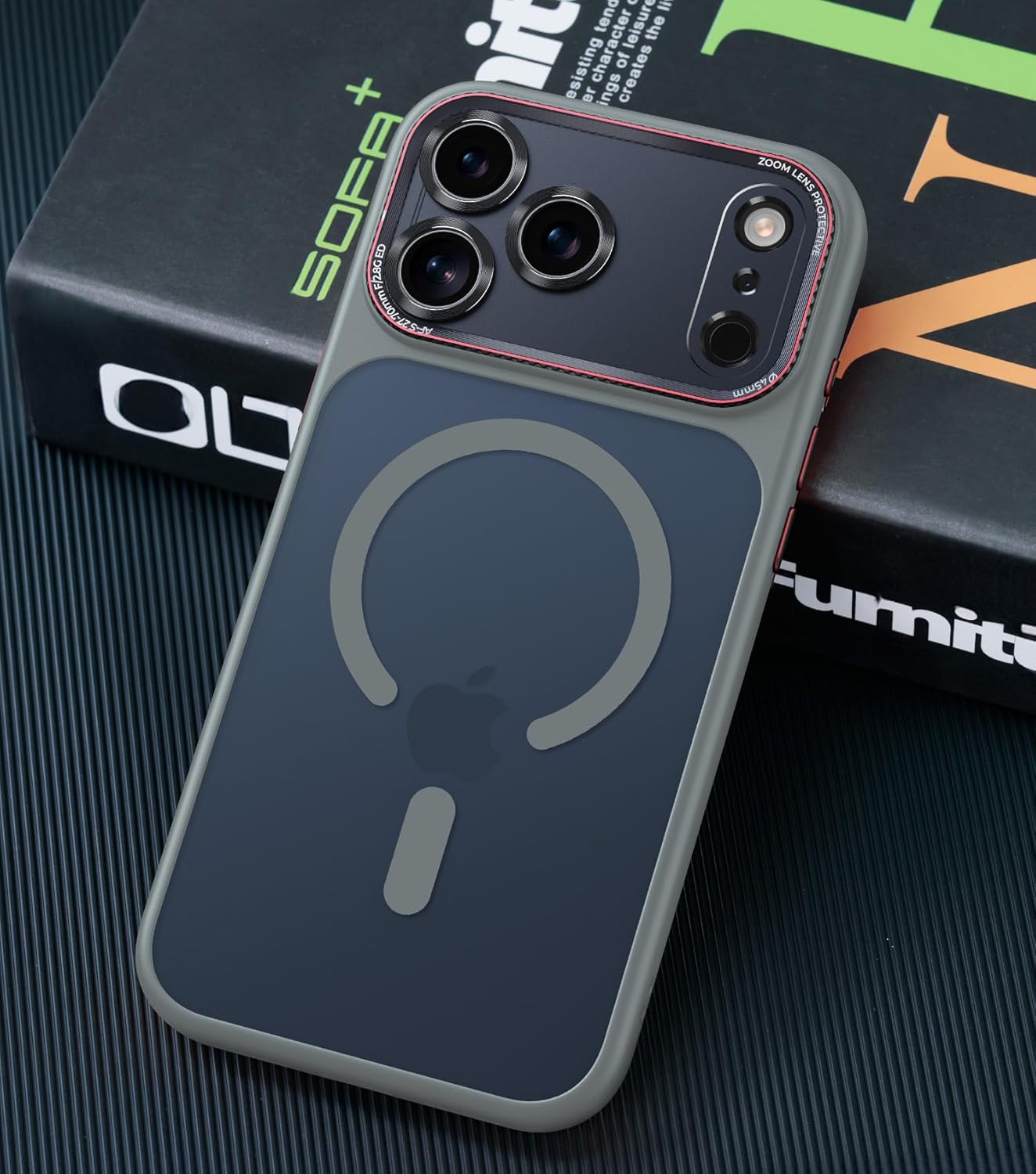Magnetic iPhone 17 Pro Max Case with Integrated Camera Protection