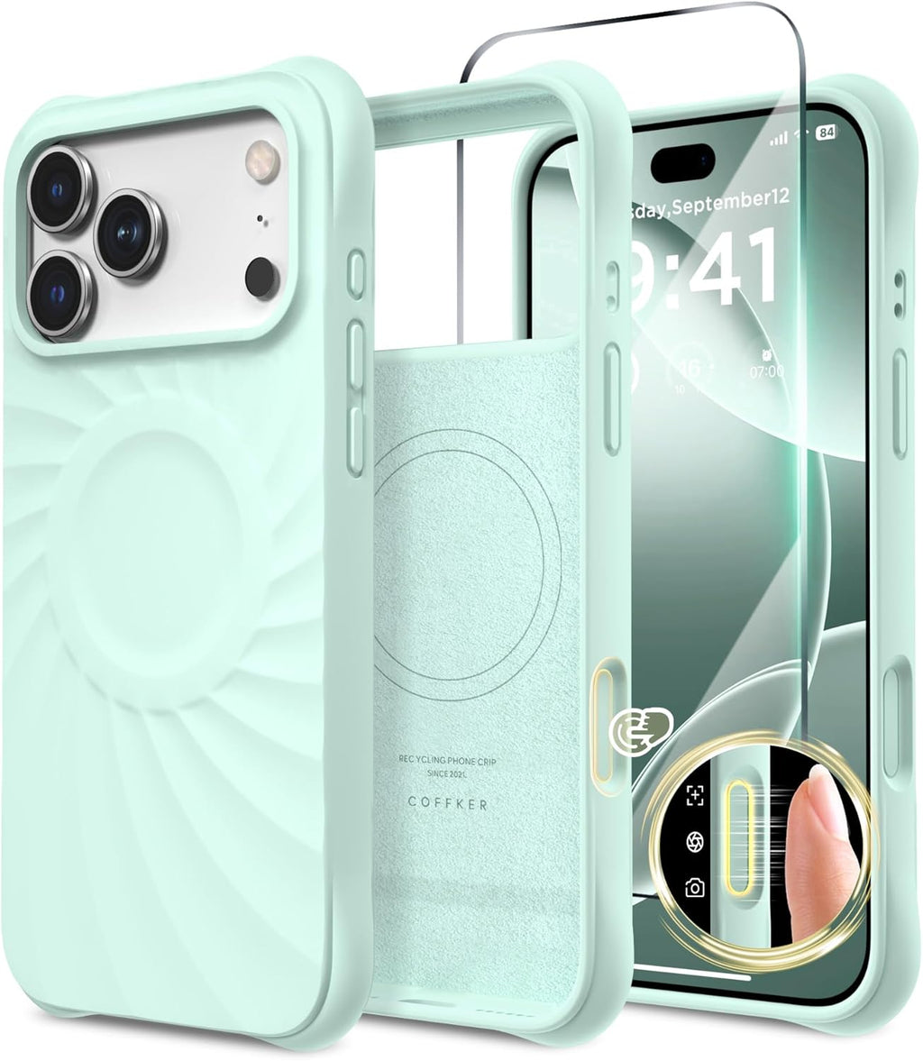 iPhone 17 Pro Case Compatible with MagSafe, Screen Protector