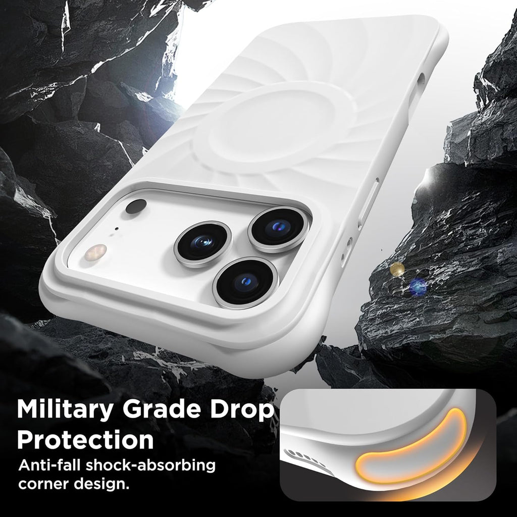 iPhone 17 Pro Case Compatible with MagSafe, Screen Protector