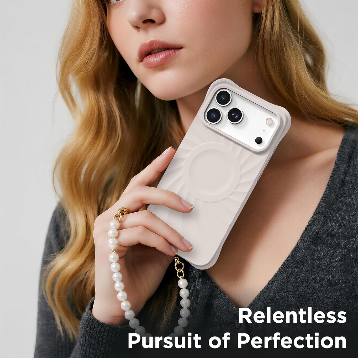 iPhone 17 Pro Case Compatible with MagSafe, Screen Protector