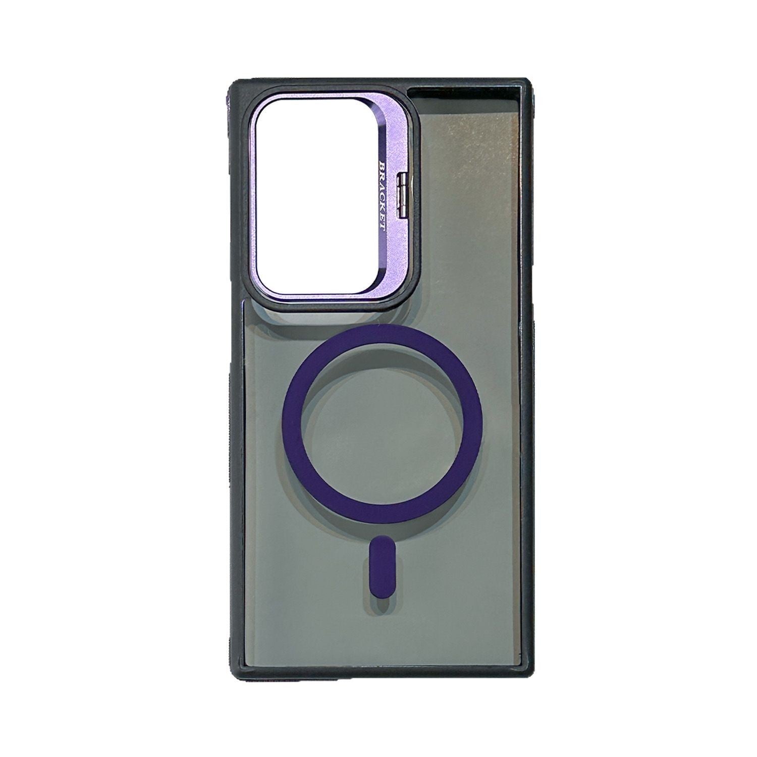 Samsung S25Ultra Magnetic Creative Lens Holder Two-color Anti-drop Phone Case