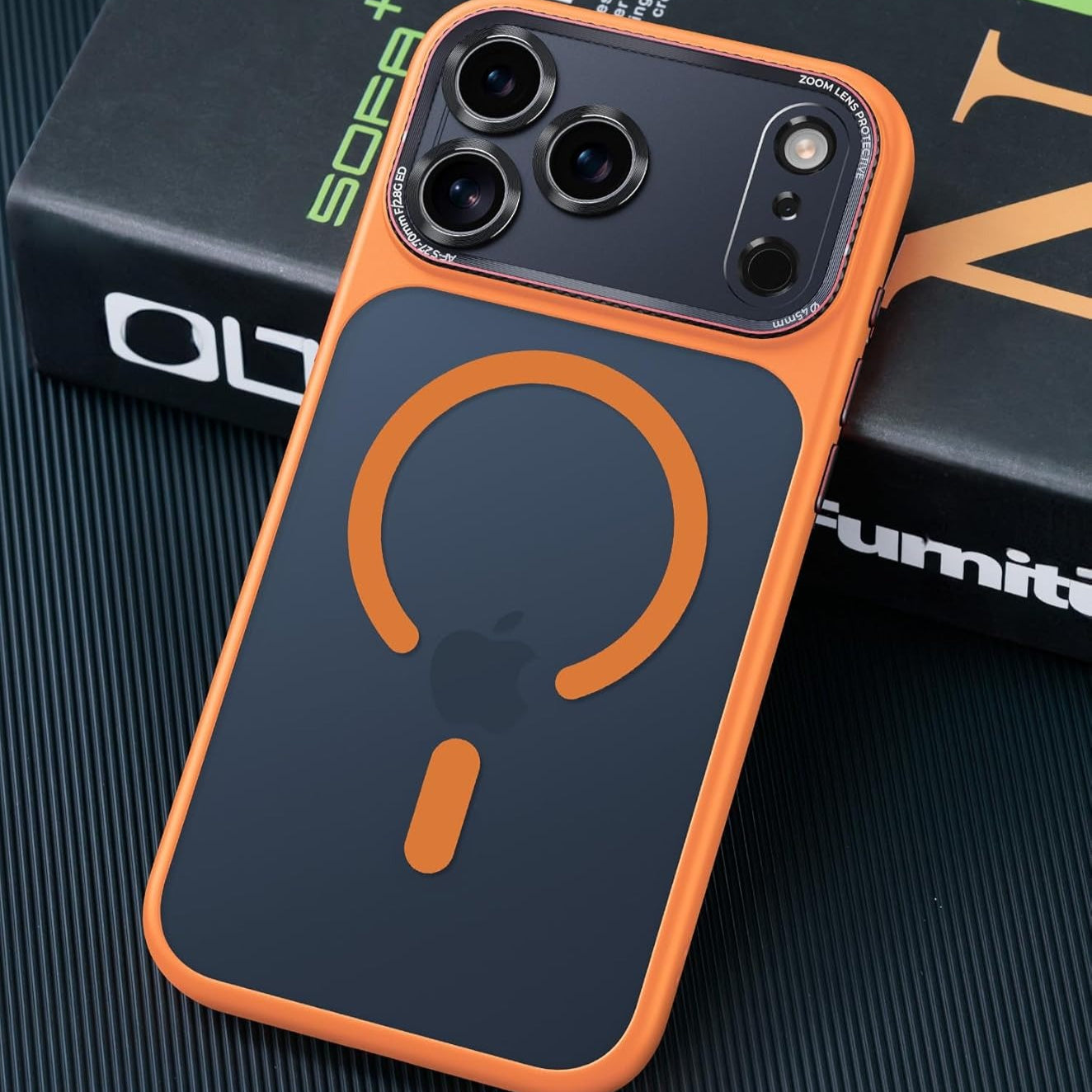 Magnetic iPhone 17 Pro Max Case with Integrated Camera Protection